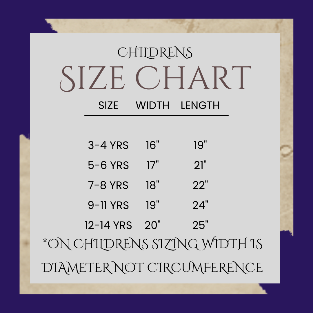 Children's Custom Designs (3-4 Weeks Turnaround)