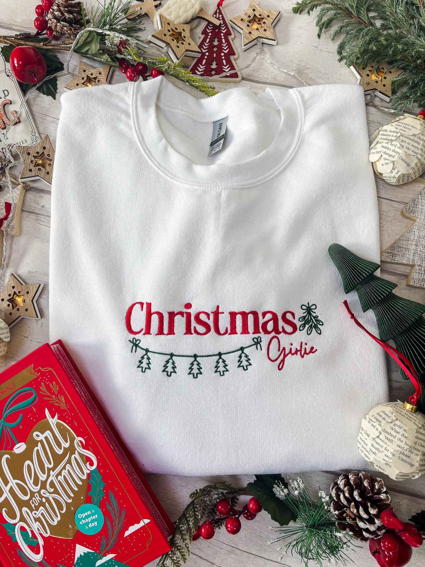 XL - Christmas Girlie White