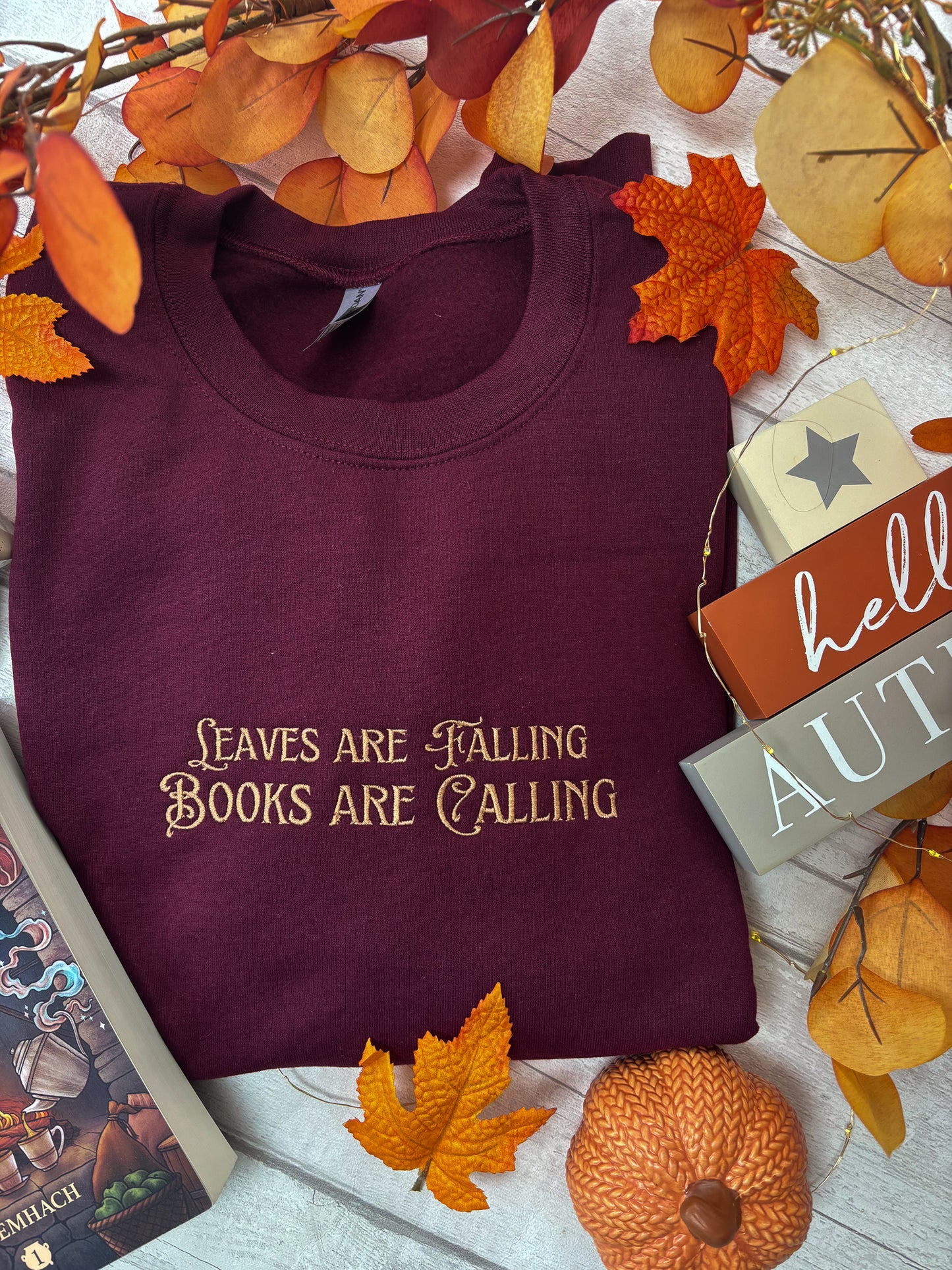 Leaves are Falling, Books are Calling