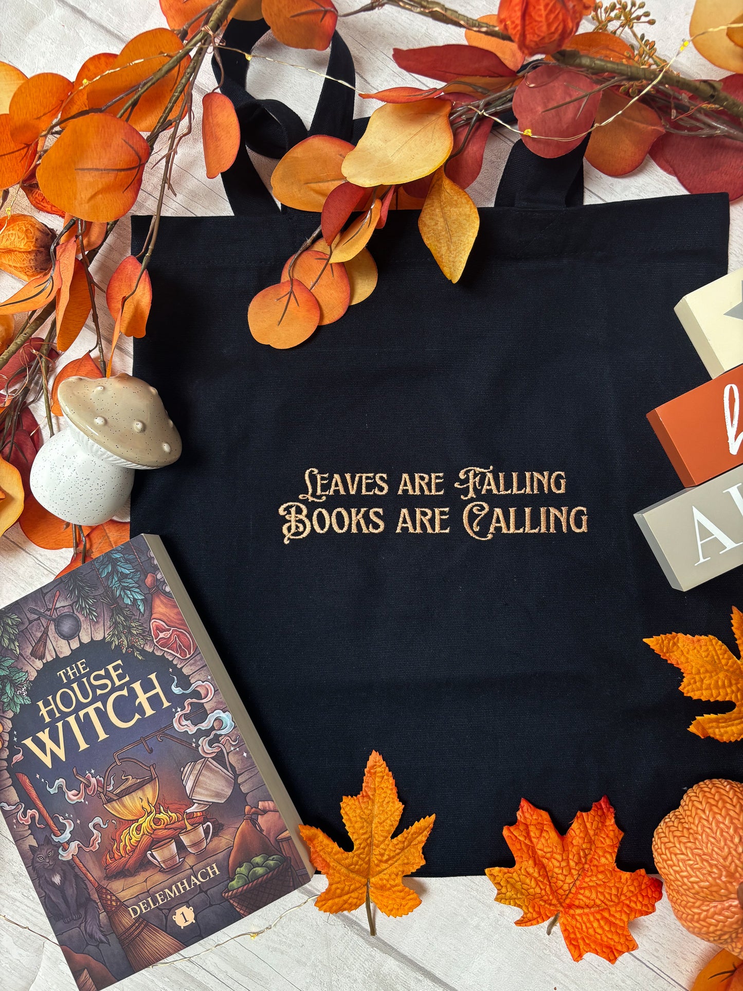 Leaves are Falling Tote Bag