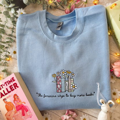 The Feminine Urge to Buy more Books