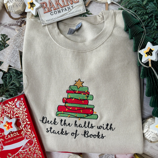 Deck the Halls with Stacks of Books