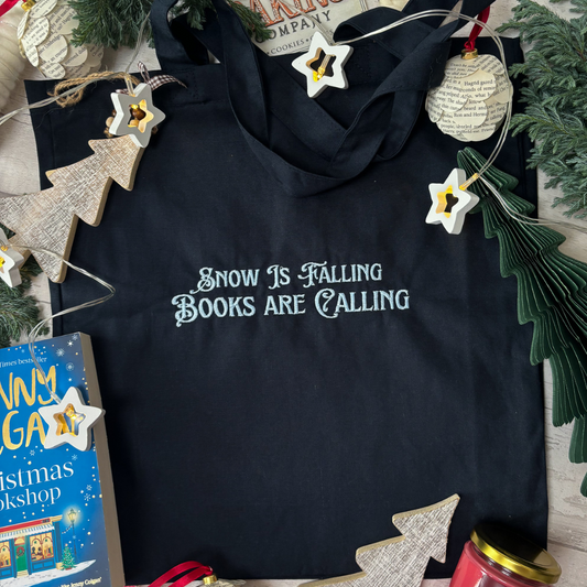 Snow is Falling Tote Bag