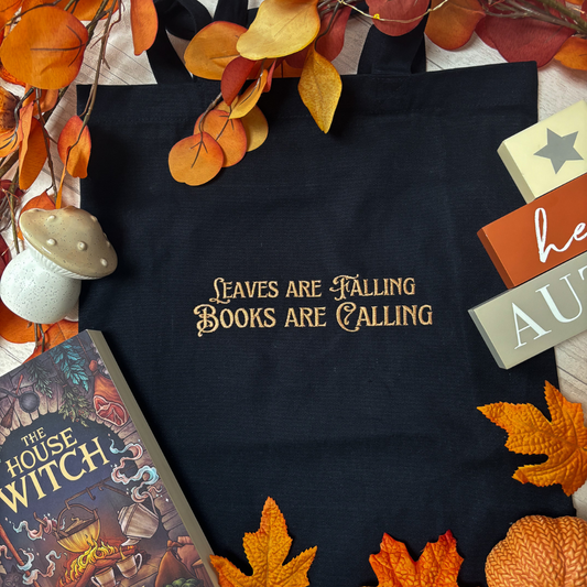 Leaves are Falling Tote Bag