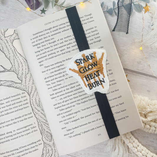 Spark, Glow, Heat, Burn Bookband