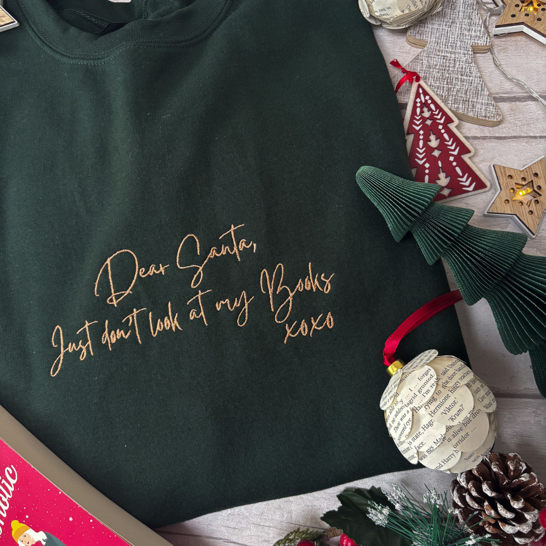 Dear Santa, Don't Look At My Books