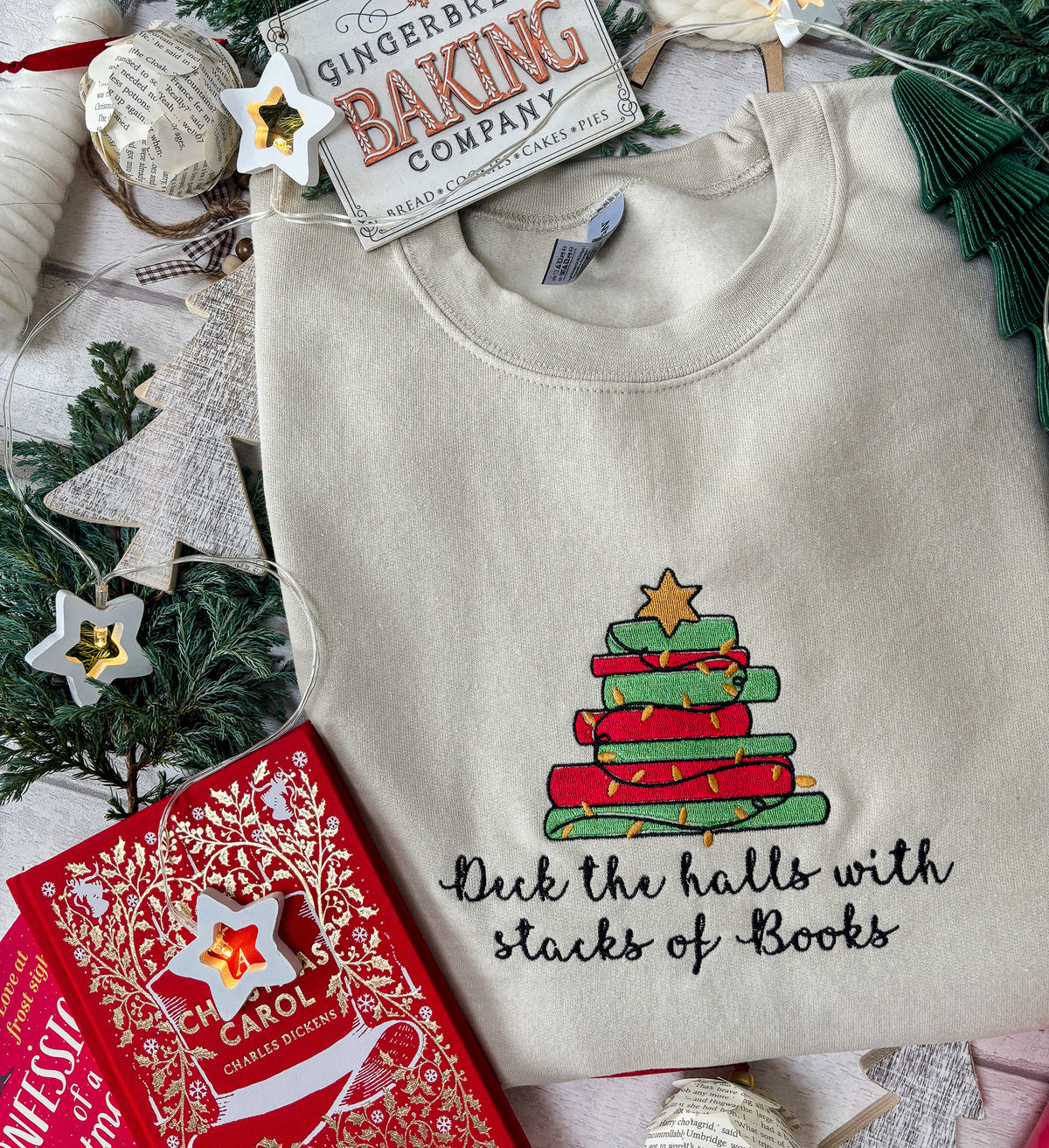 Deck the Halls with Stacks of Books