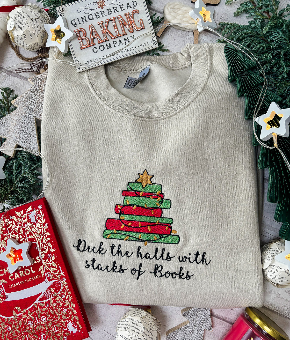 Deck the Halls with Stacks of Books