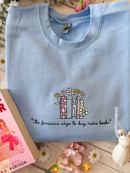 The Feminine Urge to Buy more Books