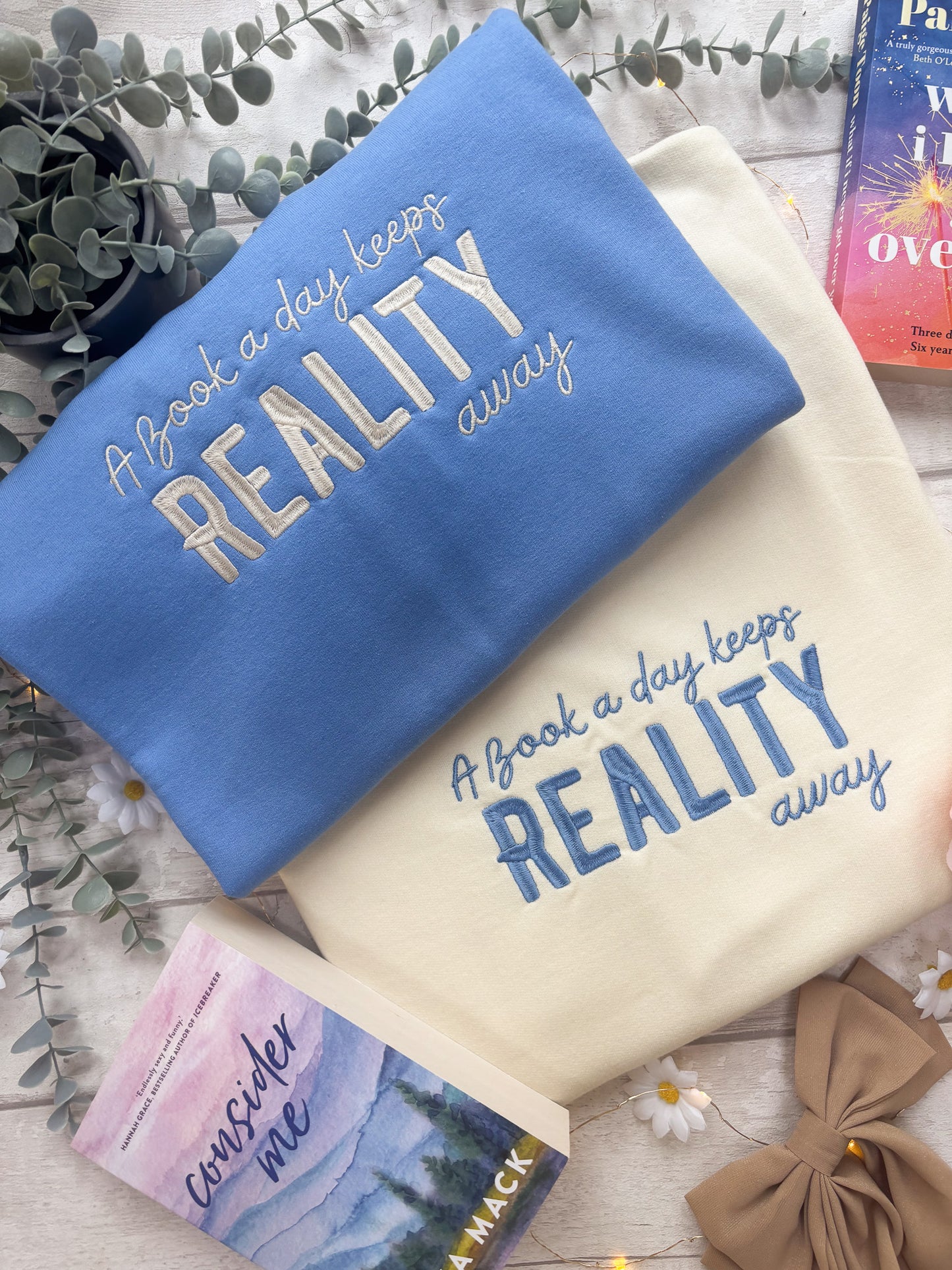 A Book A Day Keeps Reality Away