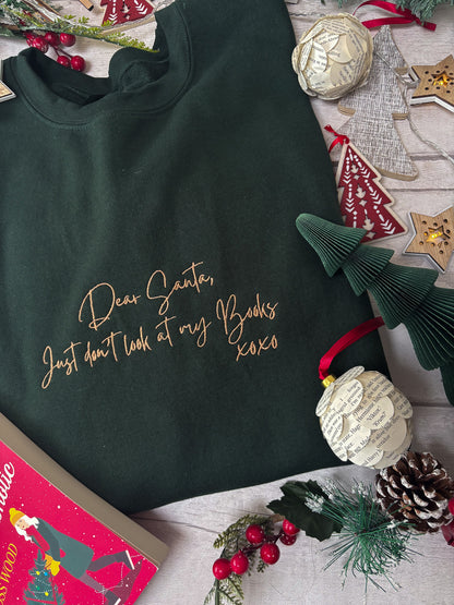 Dear Santa, Don't Look At My Books