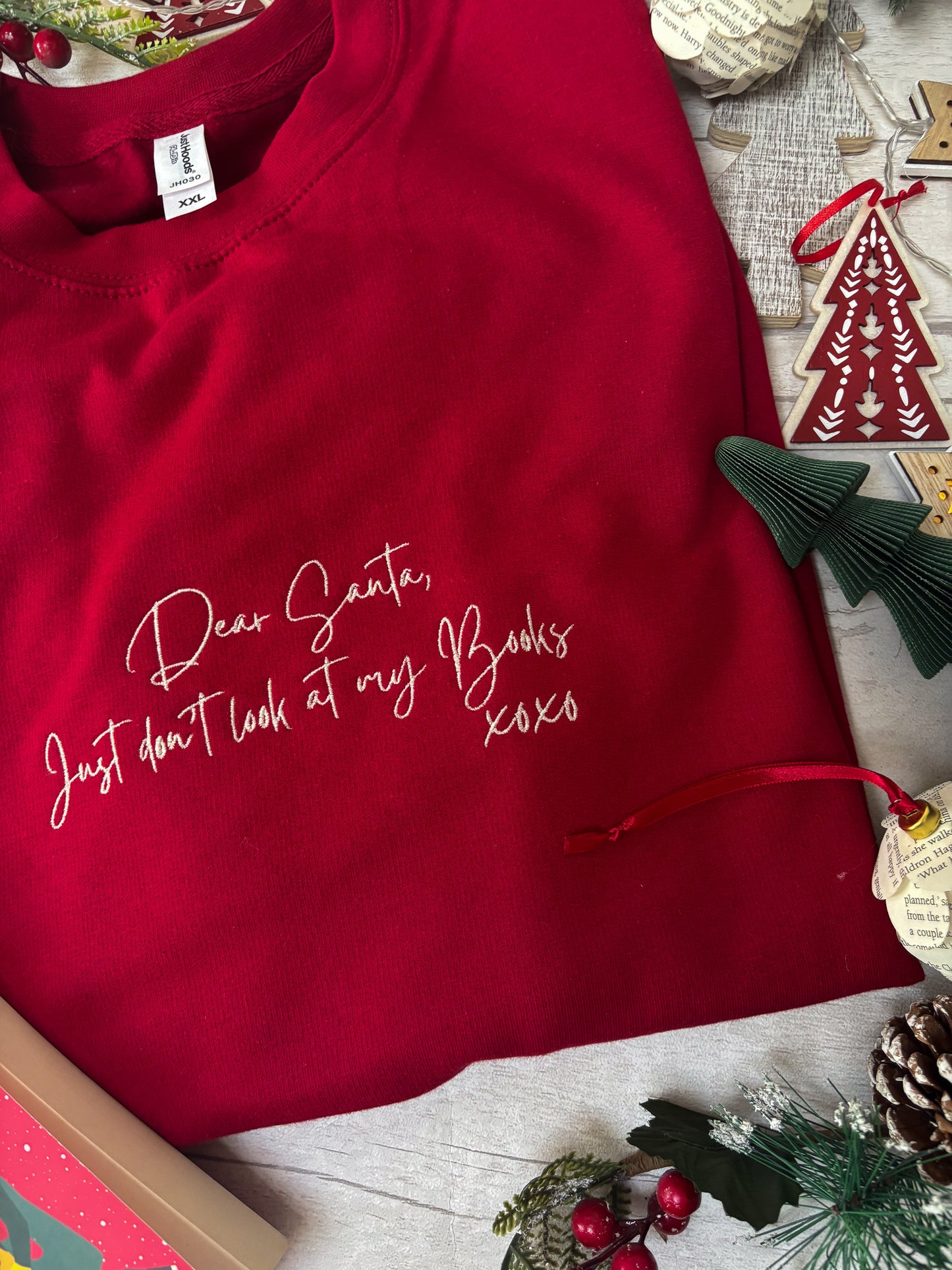 Dear Santa, Don't Look At My Books