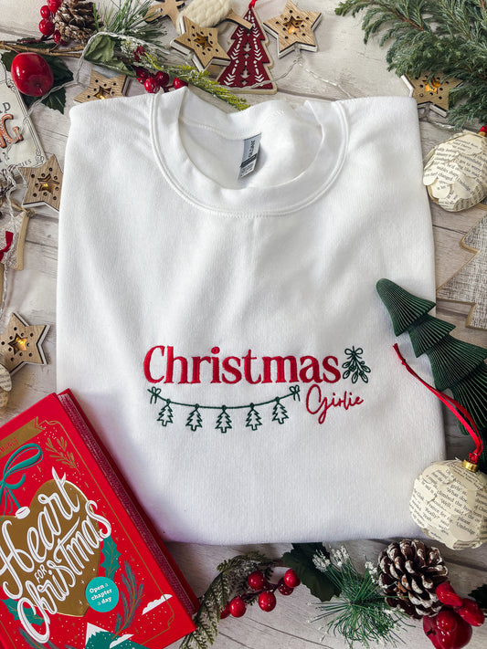 XL - Christmas Girlie White