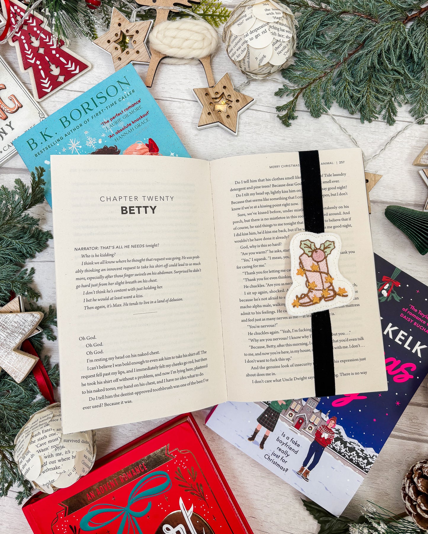 Festive Cowboy Boot Book Band