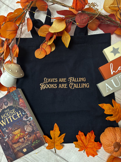 Leaves are Falling Tote Bag