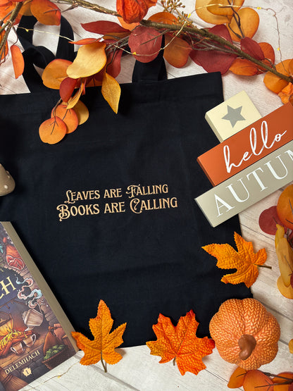 Leaves are Falling Tote Bag